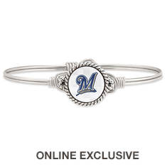 MLB Bangle Silver Bracelet