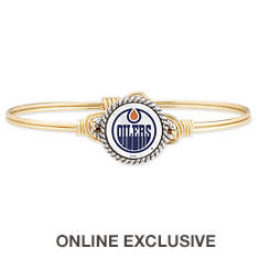 NHL Bangle Brass Bracelet