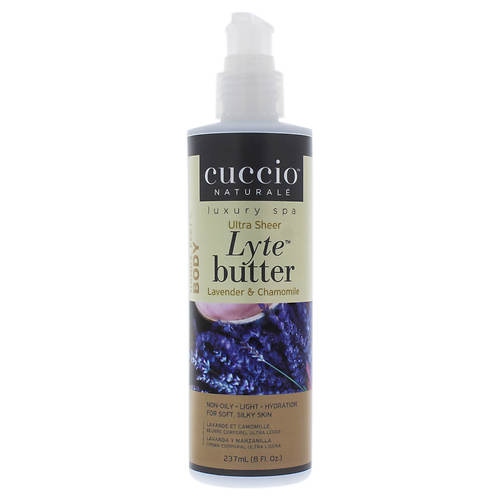 Cuccio Lyte Ultra-Sheer Body Butter - Lavender & Chamomile