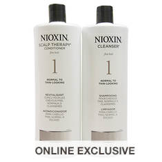 Nioxin System 1 Cleanser & Scalp Therapy Conditioner Duo