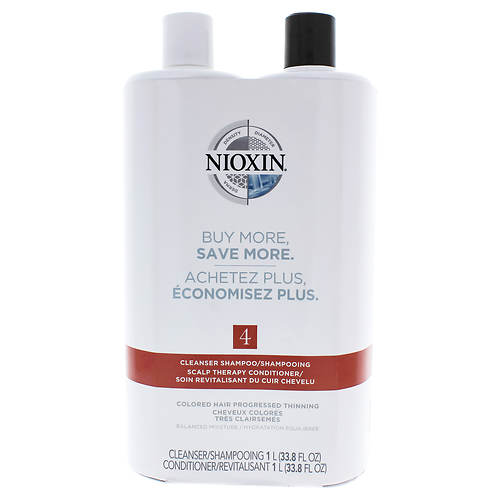 Nioxin System 4 Cleanser & Scalp Therapy Conditioner Duo