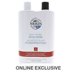 Nioxin System 4 Cleanser & Scalp Therapy Conditioner Duo