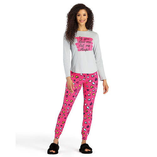 K Jordan Graphic Print Pajama Set