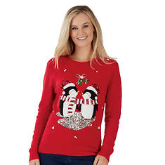 Women's Duo Penguins Ugly Christmas Sweater