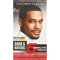 SoftSheen-Carson Dark & Natural 5 Minute Shampoo-In Permanent Hair Color Kit for Men