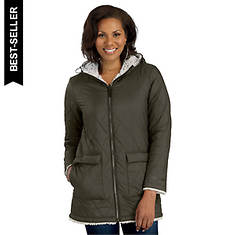 Free Country Women's Chalet Cire Reversible Hooded Jacket