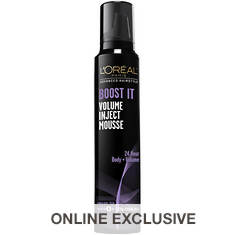 L'Oreal Paris Advanced Hairstyle BOOST IT Volume Inject Mousse