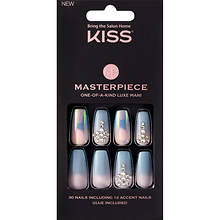 KISS Masterpiece One-Of-A-Kind Luxe Mani, Hot Like Fire - 30 count