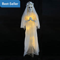 65" Standing Lighted Bride Door Greeter