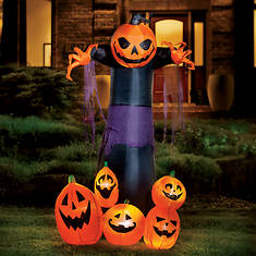 6' Inflatable Reaper Pumpkin 