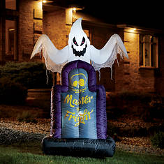 5' Inflatable Animated Ghost/Headstone
