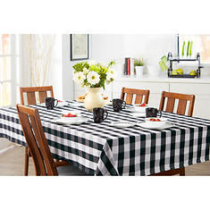 52"x70" Farm Check Tablecloth