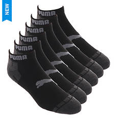 PUMA Men's P116380 Low Cut 6 Pack Socks