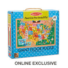 Melissa & Doug Natural Play Giant Floor Puzzle