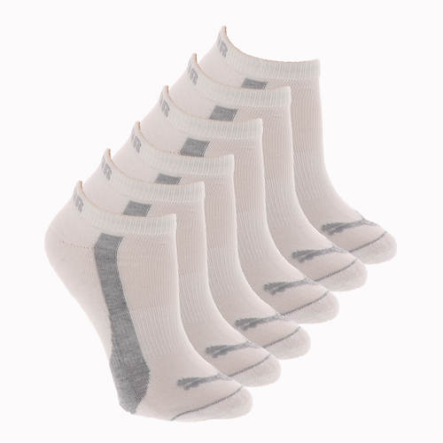 PUMA Women's P116391 Low Cut 6 Pack Socks