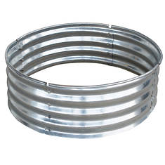36" Galvanized Steel Fire Ring