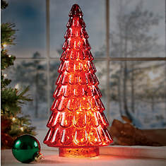 12.5" Lighted Mercury Christmas Tree