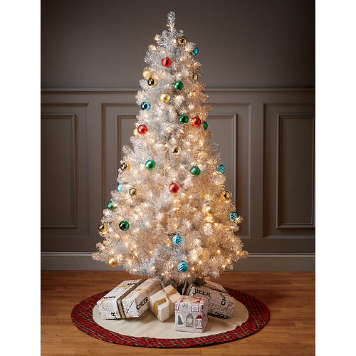 Deluxe 6' Silver Pop-up Tree