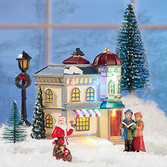 6-pc. Miniature Christmas Village Harvest Set