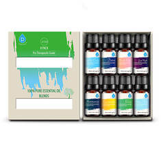 Pursonic Pure Essential Aroma Oils 8-Pack