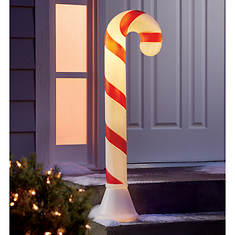 40" Lighted Candy Cane