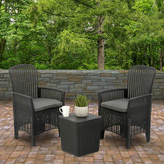 National Outdoor Living Swansea Collection Chat Set