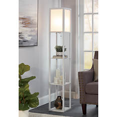 Shelf with Lamp