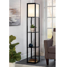 Shelf with Lamp