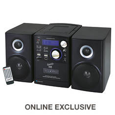 SuperSonic Bluetooth MP3/CD Player With Radio