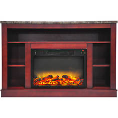 Cambridge 47" Electric Fireplace With Insert
