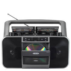 Jensen CD/Dual Cassette/Radio Boombox