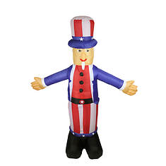 Northlight Inflatable Standing Uncle Sam Décor