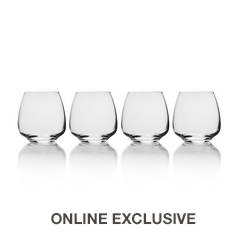 Mikasa 4-Piece Melody 15-Oz. Double Old Fashioned Glass Set