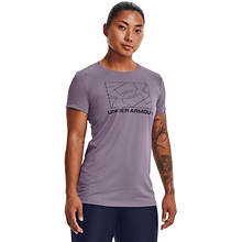 Under Armour Women's Tech Solid Graphic SQR SSC