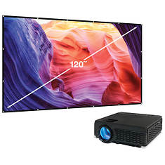 GPX Bluetooth Projector/Screen