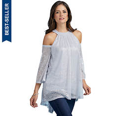 Shimmer High-Low Tunic