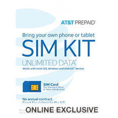 AT&T PREPAID℠ 6889B SIM Kit