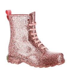 Western Chief Glitter PVC Combat Boot (Girls' Toddler-Youth)