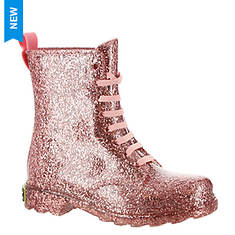 Western Chief Glitter PVC Combat Boot (Girls' Toddler-Youth)