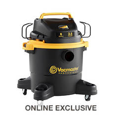 Vacmaster Pro 6G 3.5 Peak HP Wet/Dry Vacuum