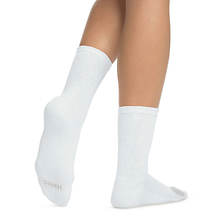 Hanes® Women's Cool Comfort Crew Socks Extended Sizes 6-Pack