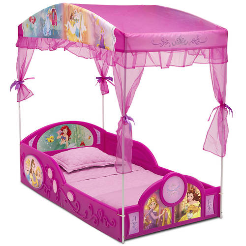 Licensed Disney Canopy Toddler Bed