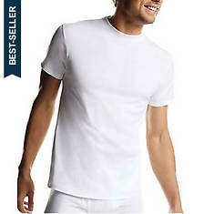 Hanes® Men's Tagless Crew Neck Undershirt 6-Pack