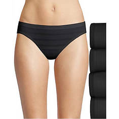 Hanes® Women's Ultimate Comfort Flex Fit Bikini 4-Pack