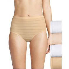 Hanes® Women's Ultimate Comfort Flex Fit Brief 4-Pack