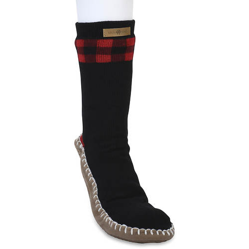 GaaHuu Cuffed Pattern Slipper Socks (Men's)