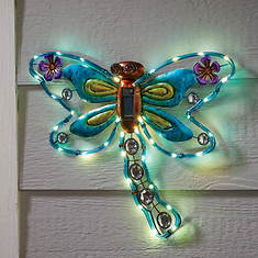 16"x12" Solar Dragonfly Wall Hanger