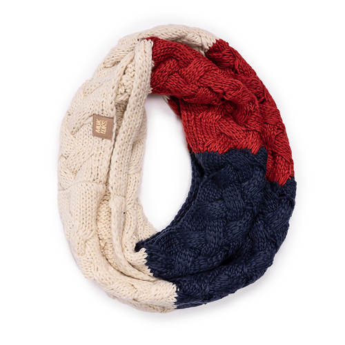 Colorblock Infinity Scarf