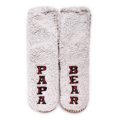MUK LUKS Papa Bear Slipper Sock (Men's)