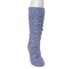 MUK LUKS Women's Cable Lounge Sock